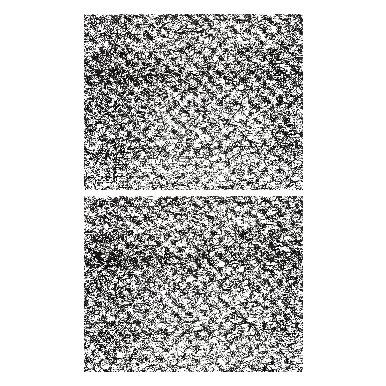 2Pcs Waterproof Soil Erosion Mat 13.36x11.4x0.79 in Garden Landscape Cover Sediment Control Slope Stabilization Netting Lawn