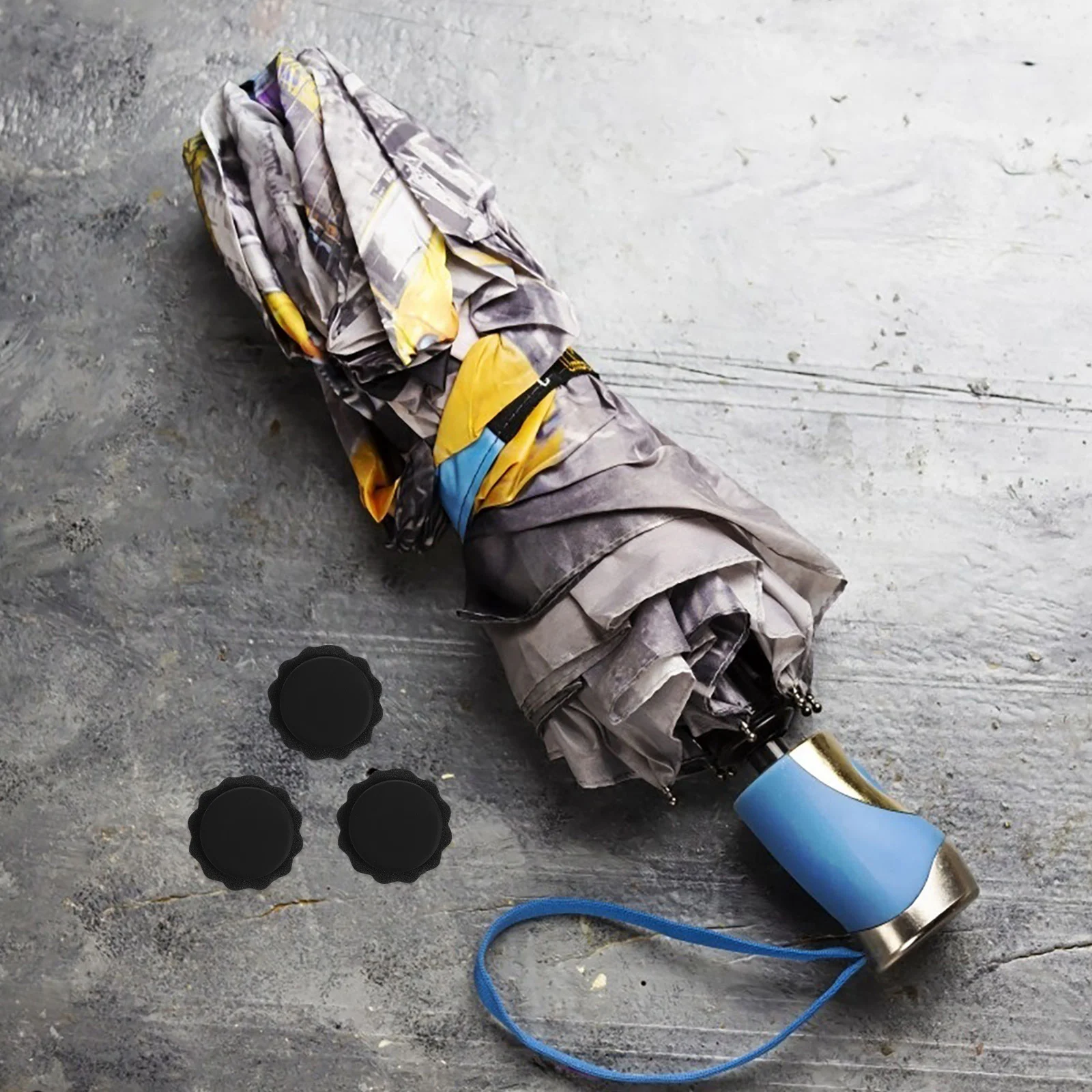 

Plastic Umbrella End Cap Fitting Set for Broken Rain and Patio Umbrellas Replacement Tips Covers 6mm 8mm Thread Size