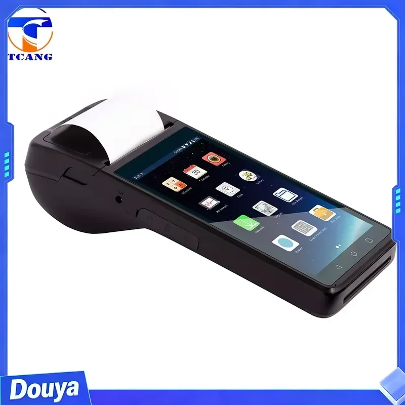 Android Octa-Core Mobile Handheld Touch Screen POS Terminal Lottery Point of Sale Pos Hardware With Printer