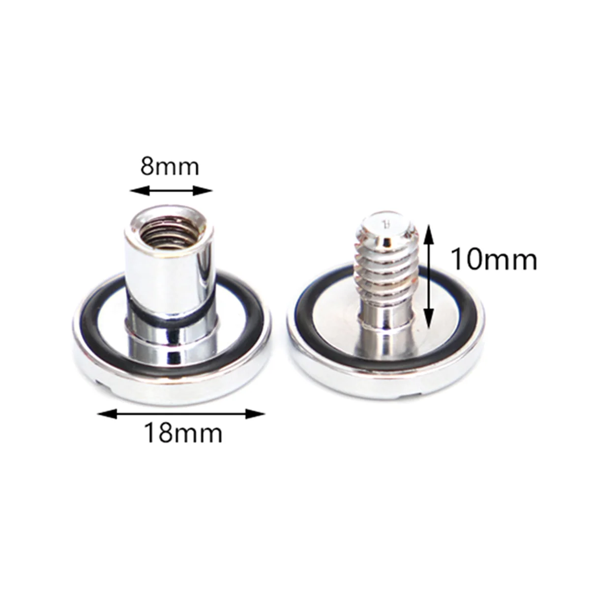 2 قطعة غواص الغوص BCD اللوحة الخلفية لينة تسخير كتاب المسمار الغوص الجمعية الترباس الغوص كتاب المسمار