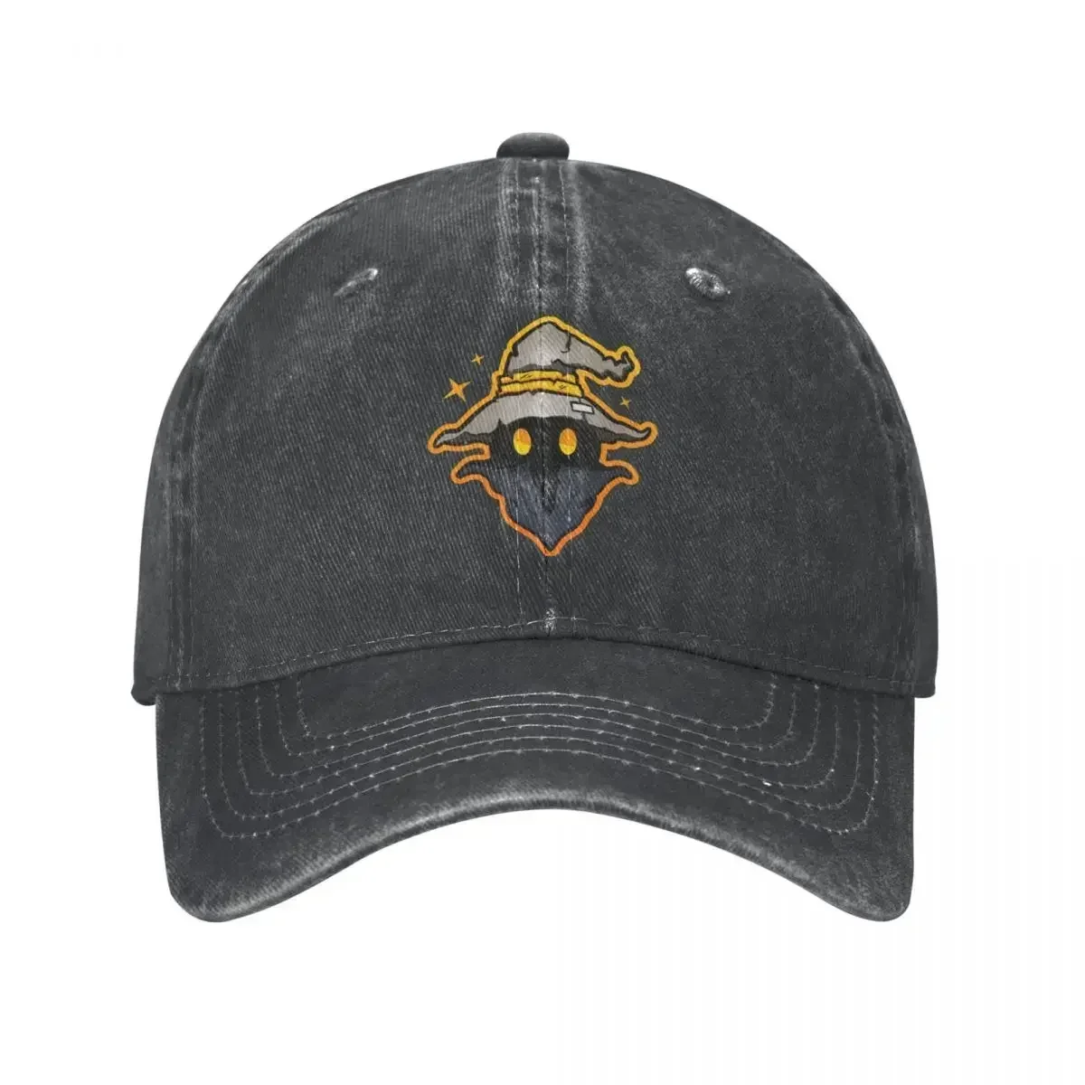 

Final Fantasy IX ViVi Baseball Cap Fashion Distressed Washed Sun Cap Men Women Outdoor All Seasons Travel Adjustable Caps Hat