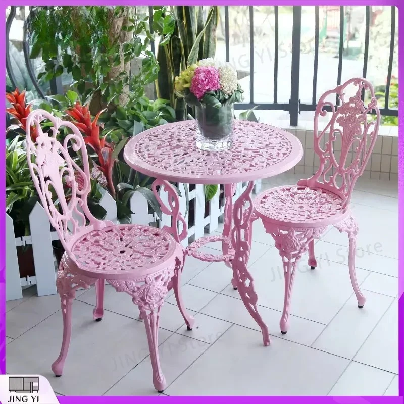 Aluminum Outdoor Table and Chair Set Patio Furniture for Garden Backyard Camping Picnic BBQ Folding Lightweight Portable All