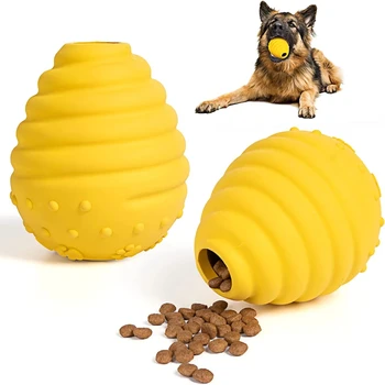 Interactive Dog Toys Detachable Dog Tug of War Toy with 2 Rings Natural Rubber Dog Chew Toys Suitable  Large Dogs  Teeth 5
