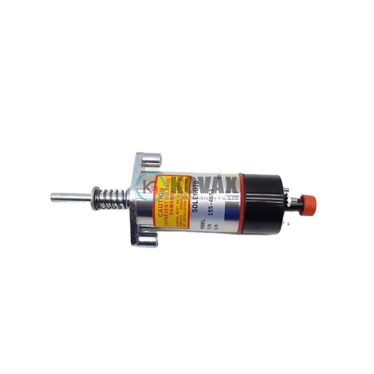 155-4653 1554653 Fuel Shutoff Solenoid For 330 330L 330B 350 Excavator 3306 3304 Excavator Engine Parts