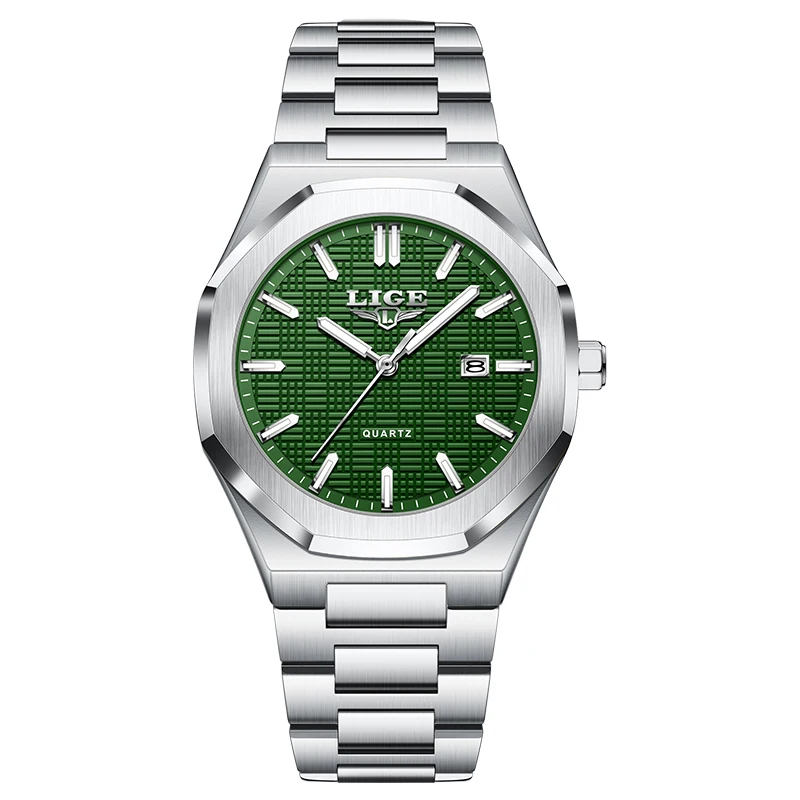 silver green