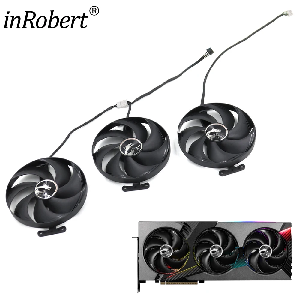 

Video Card Fan Replacement for MSI GeForce RTX 5060 Ti 5070 VANGURD PLD10015B12H RTX5060Ti RTX5070 Graphics Card Cooling Fan