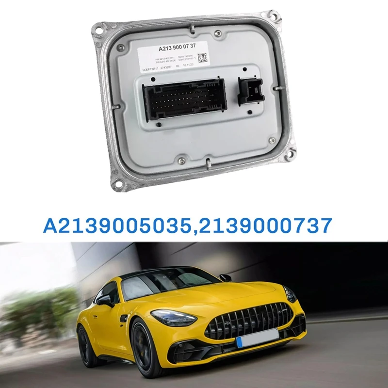 For Mercedes Benz AMG GT GLE 350 New LED Headlight Control Module Ballast Voltage Converter A2139005035