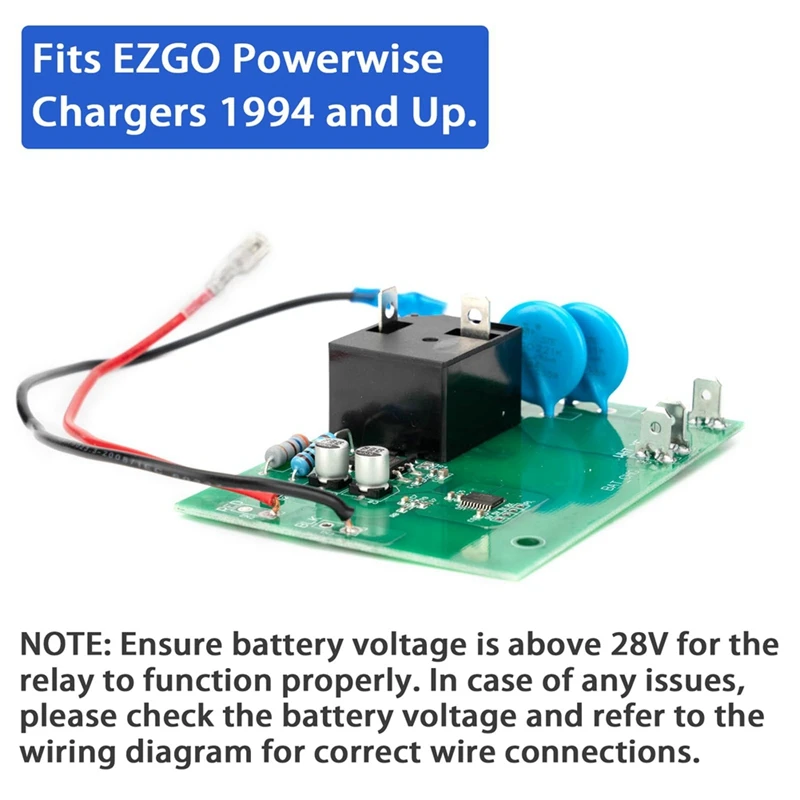 Charger Board Power Control Board Replacement Board For EZGO Golf Carts 28566-G01 28566-G03 28126-G01 28667-G01