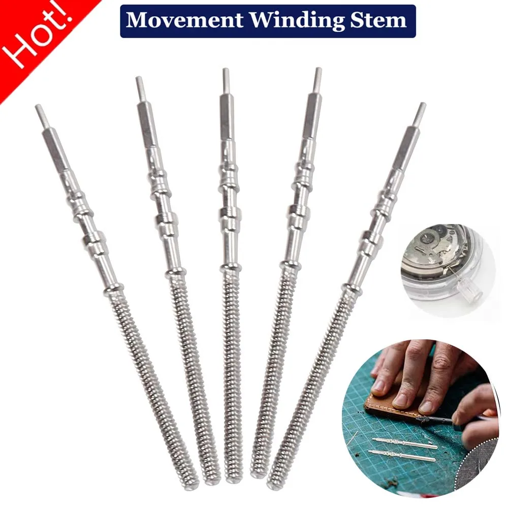 10/5/20/40/50/1/2/3/4 stücke Bewegung Uhr Stahl Stem Crown Kit Uhr der Teile für NH35 NH36-38-39 Bewegung Uhr Stem Ersatzteile
