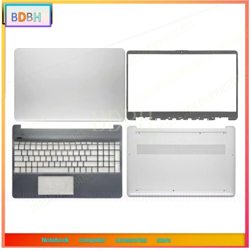 New For 15S-FR 15S-FQ 15-EF 15-DY TPN-Q222 TPN-Q230 L89826-001 L63603-001 M17184-001 Laptop LCD Back Cover Bezel Top Case Bottom