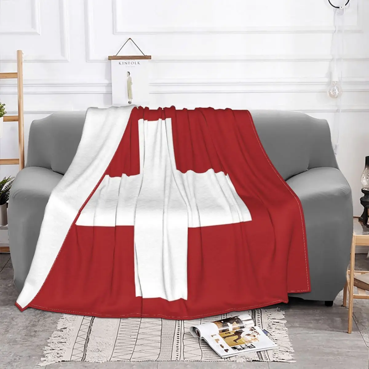 Swiss Cross Red Quilt Blankets Winter Blankets Blankets And Blankets Throw Blanket