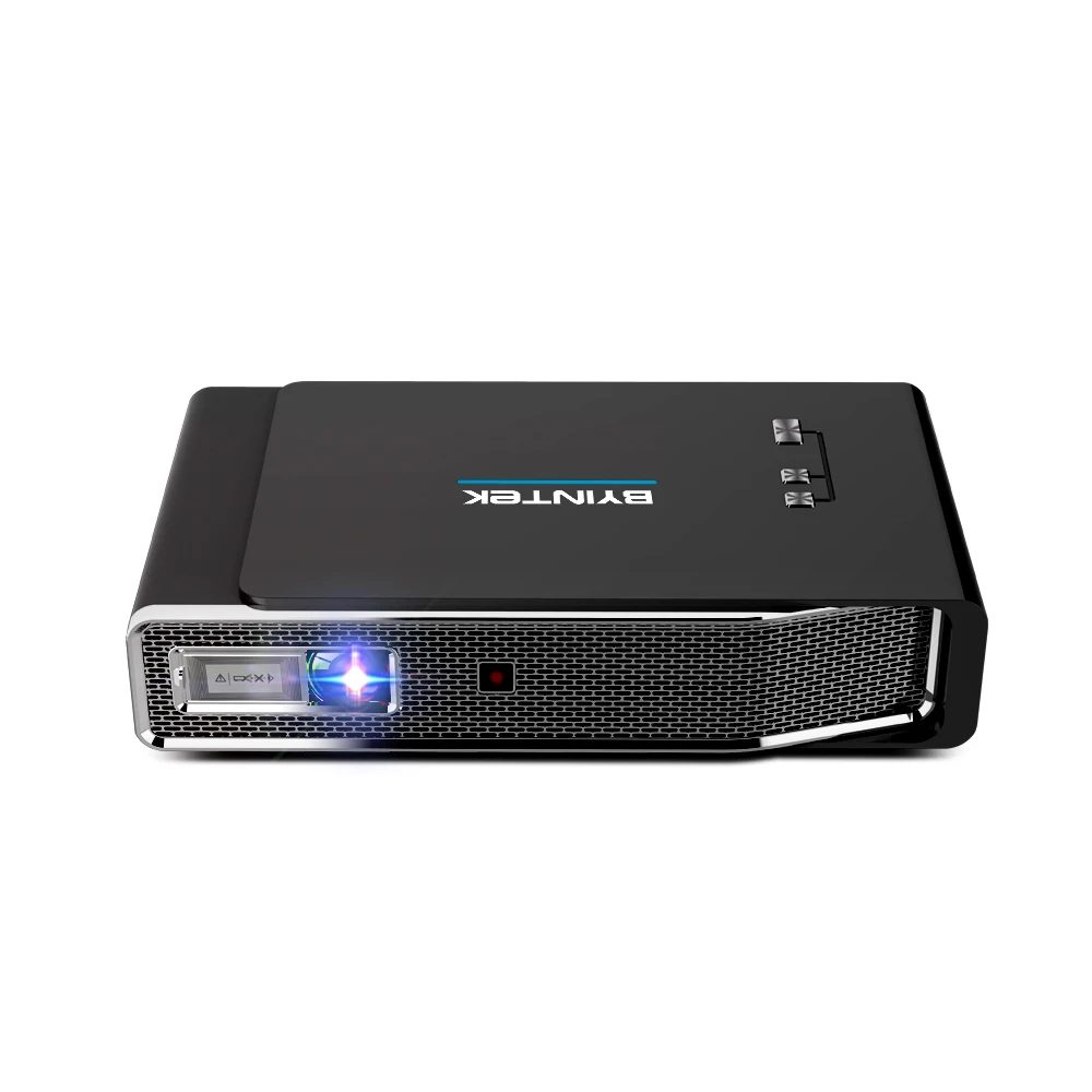 BYINTEK R15 Mini Projector DLP Portable Pocket Projector Smart Android WIFI Video Home Cinema 3D 4K Mobile Projector