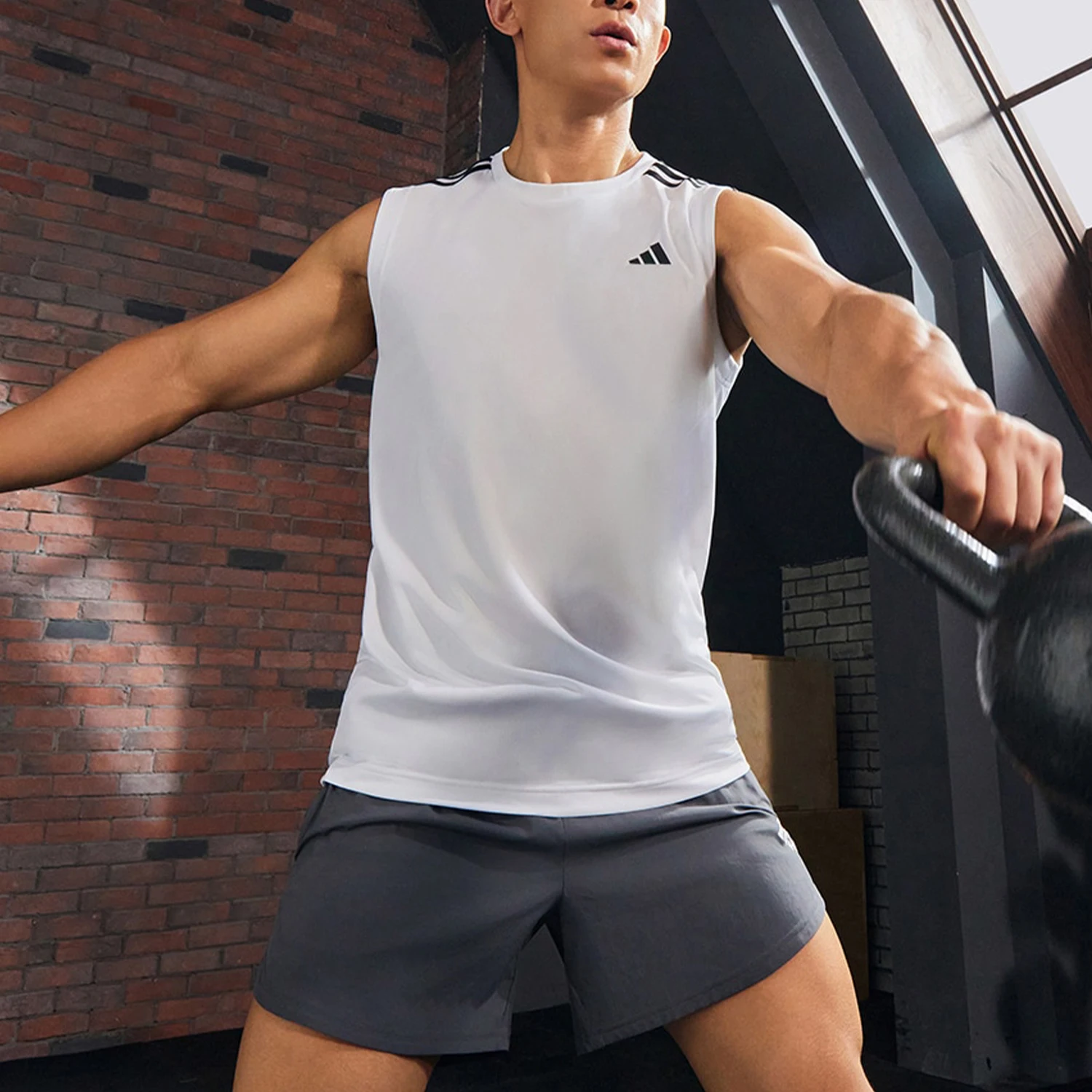Adidas Originals Men's Sleeveless Training Sports Vest GM2158