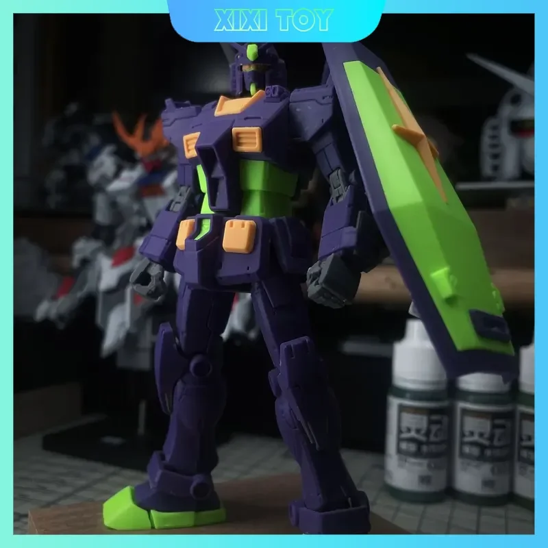 

012 HG1/144 RX-78-2 Purple Unit 01 Ver Assembly Model Kits Collectible Action Figure Plastic Robot Models Ornament Toys Gift