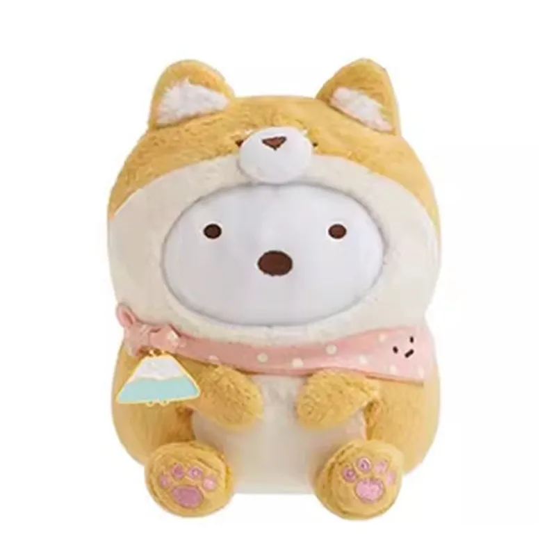 New Cute Anime Sumikkogurashi Cos Akita Plush For Girls Boys 11CM Kids Stuffed Toys Children