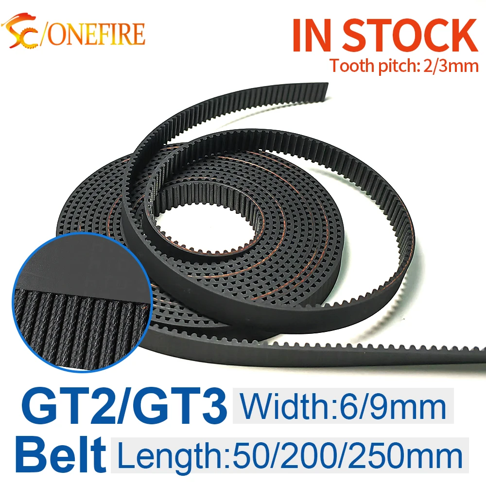 GT2 GT3 Rubber Open Timing Belt Width 6/9mm Belt GT2/GT3 Provide Any Length Conveyor Belt 2GT 3GT Synchronous Belt