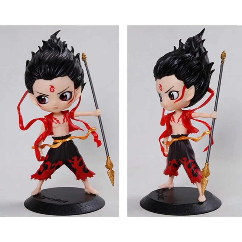 BANDAI Original Genuine Qposket Nezha Birth of The Demon Child Anime Figure Ao bing Action Figure Toys for Kids Birthday Gifts