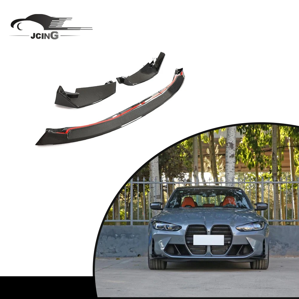 

New CLS Style Carbon Auto Parts Front Bumper Lip for BMW M3 G80 M4 G82