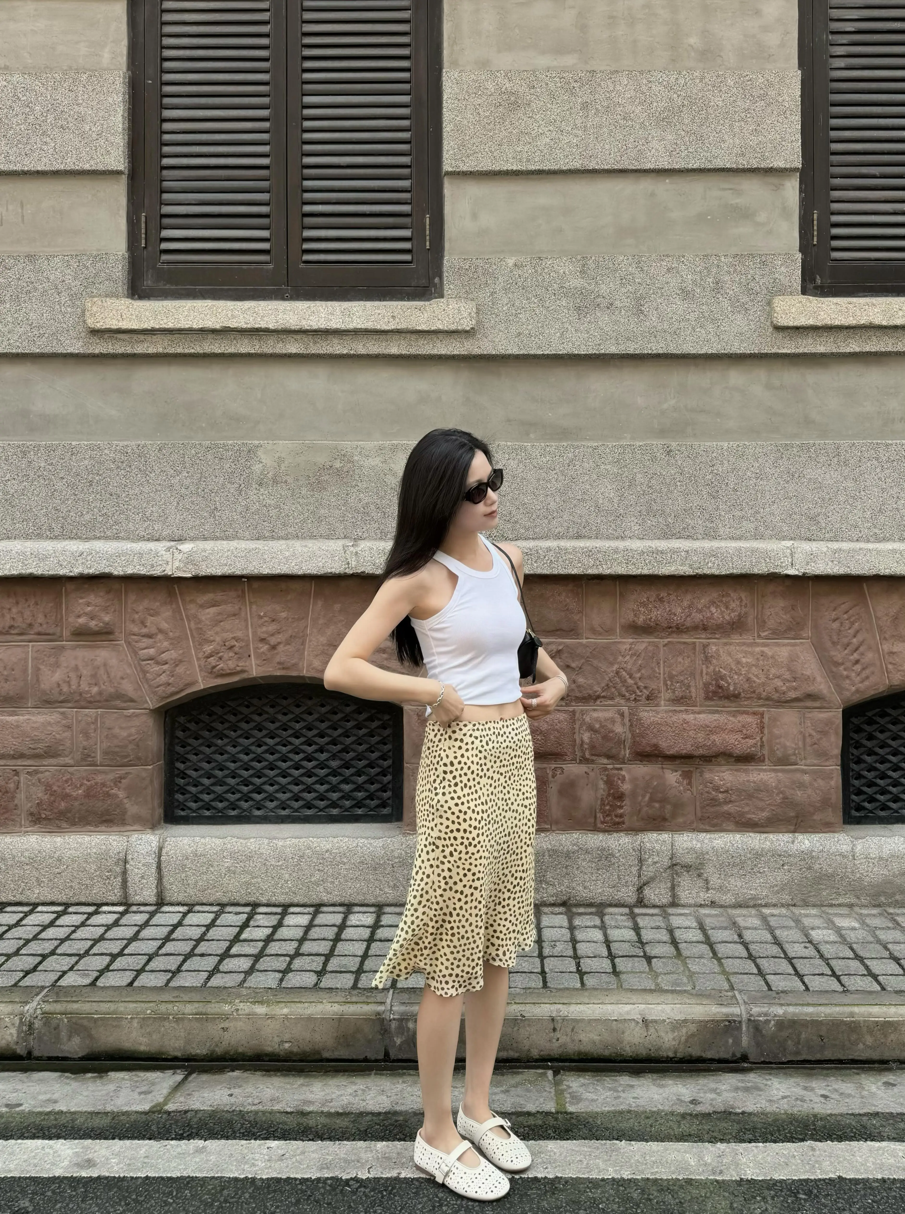 American Retro Yellow Dot Lazy South France Vacation Half Skirt Women Summer Fish Tail Skirt Casual Versatile Bodycon Skirt
