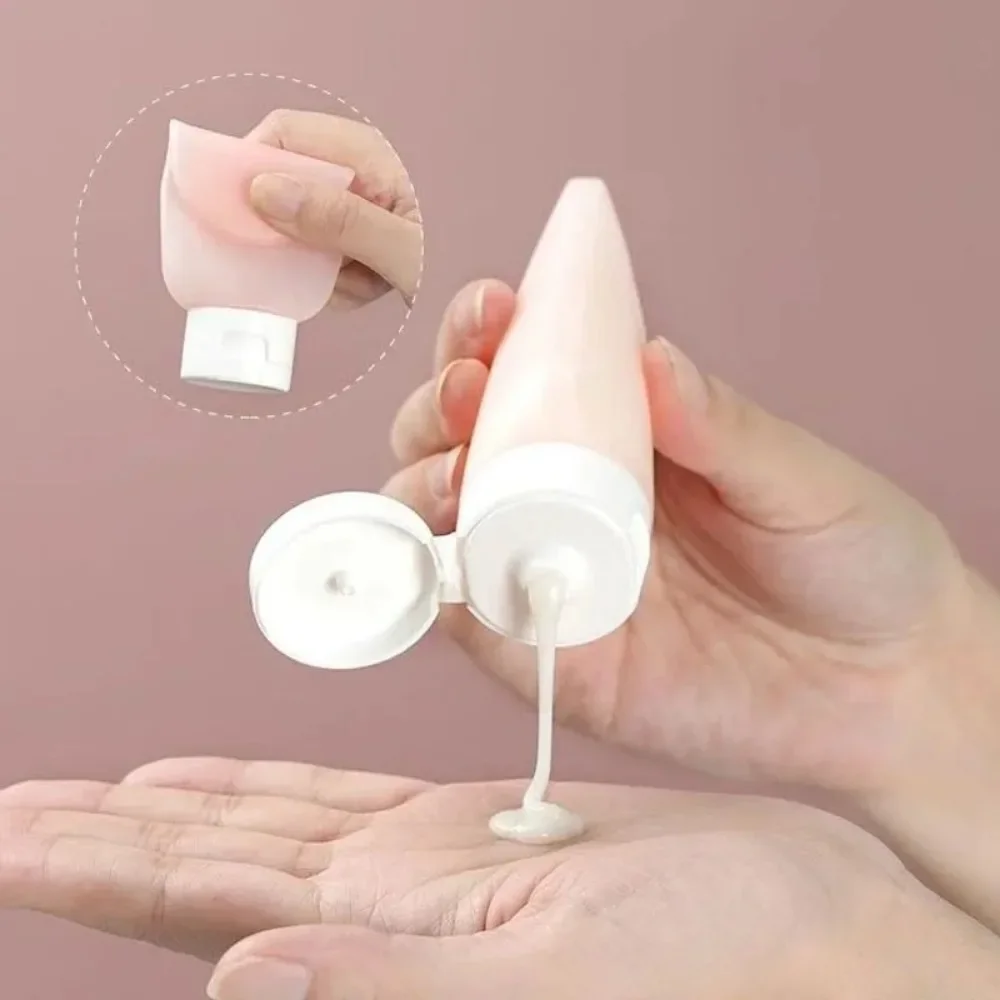 4-Piece Refillable Travel Bottle Set for Toiletries and Lotions 2