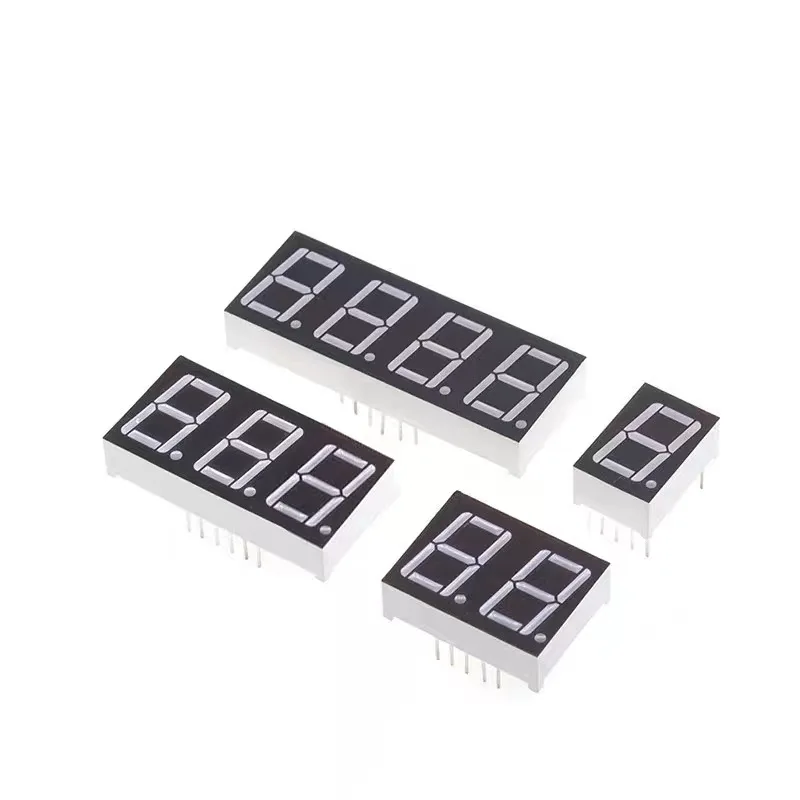 0.56inch LED display 7 Segment 1 Bit/2 Bit/3 Bit/4 Bit Digit Tube Red Common Cathode / Anode Digital 0.56 inch led 7segment