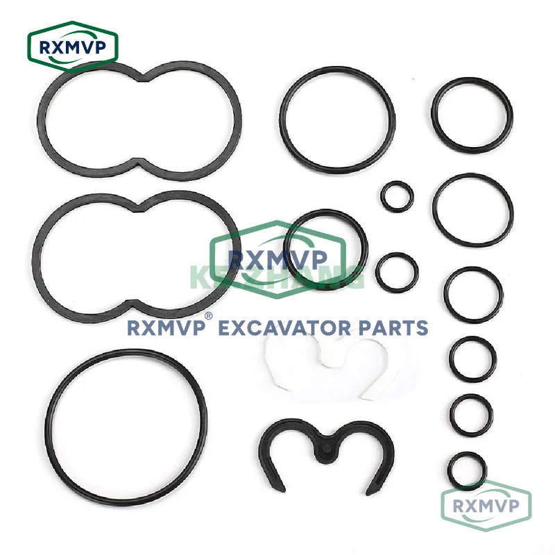 Kezhang Mechanic Excavator gear pump oil seal kit For PC200 PC50UU PC40-7 PC45-8 PC300-7 hydraulic pump seals repair spare parts