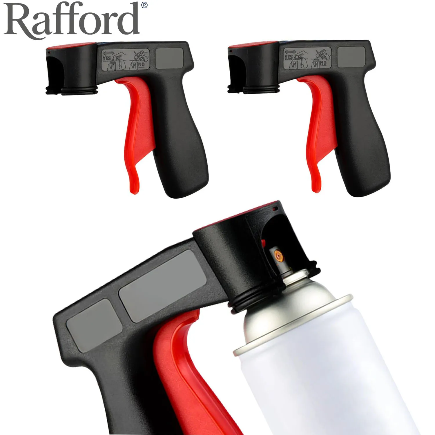 

Ручка Raffodr Instant Spray Trigger — это многоразовый распылитель общего назначения с полной рукояткой для красок, клеев и смазков.