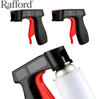 Raffodr Instant Spray Trigger Handle is a full grip, reusable, general purpose sprayer for paints, adhesives, and lubricants.