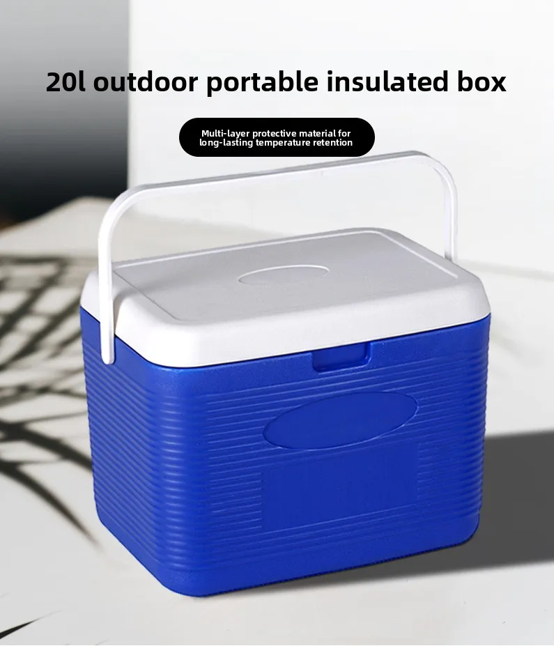 Car catering incubator Outdoor camping Night market stall Food refrigerator Beverage insulation bucket