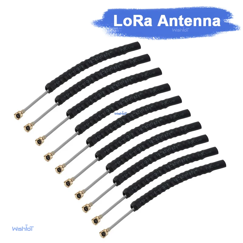 10pcs 868MHz 915MHz GSM IPX IPEX 1.13 UF.L Antenna Built-in 2DBi 8CM for LORA LORA32U4II
