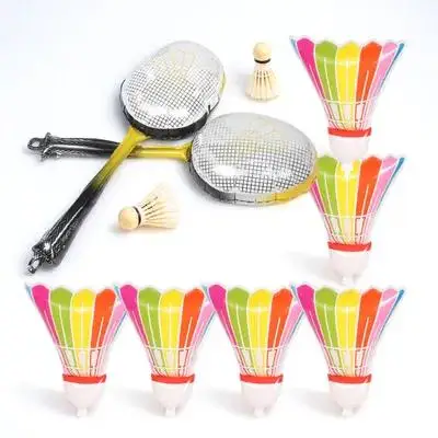

8Pcs Aluminum Badminton Balloons Inflatable Racket Ball Party Decorations Sports Themed Birthday Event Indoor Outdoor Hanging
