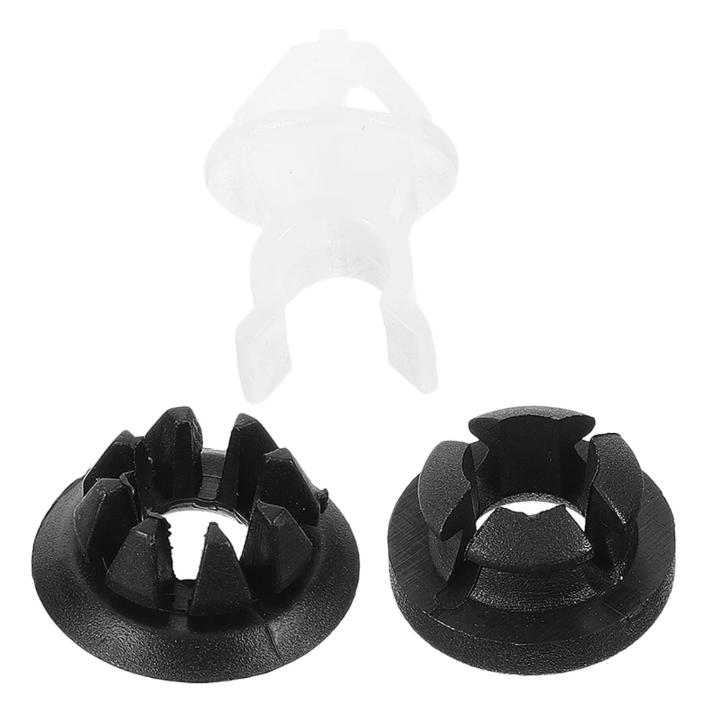 

3 Sets Hood Clamps Durable Plastic Easy Installation Secure Fit Compatible Models Car Lift Bracket Grommet Prop Holder