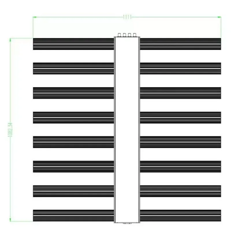 New Design 4 Channels Adjustable Spectrum 900w Greenhouse Dimming Grow Lights IP65 with Separately Control LED Grow Lights