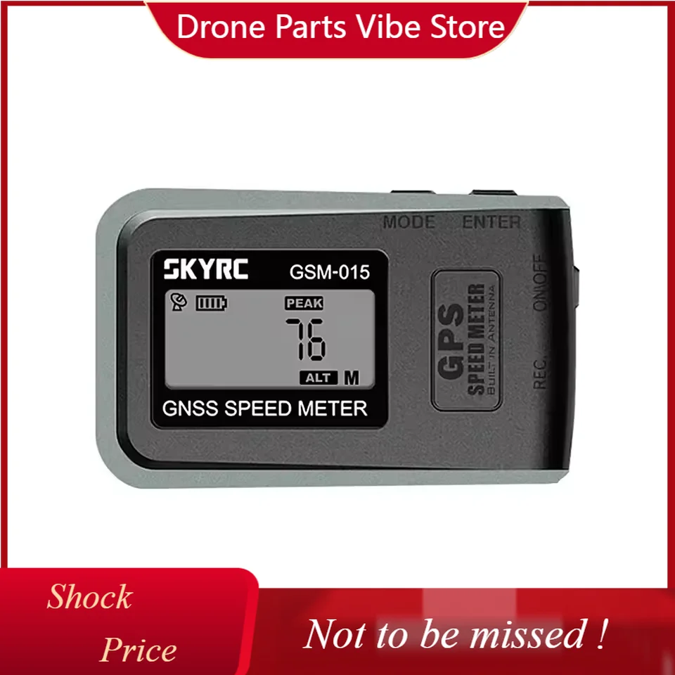 

DPGSM-015 GNSS/GPS Speed Meter for RC Drones FPV Multirotor Quadcopter Airplane Helicopter & RC Car