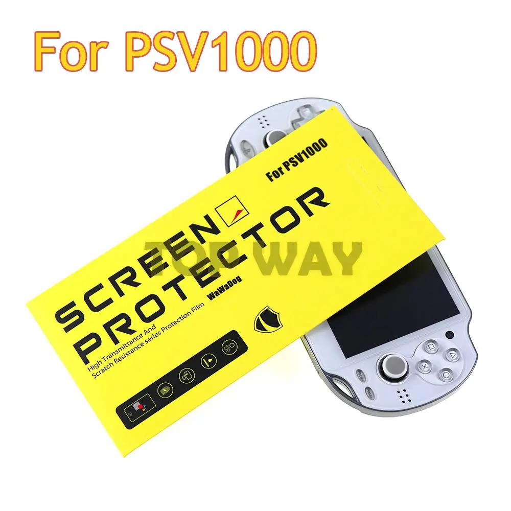 5set anteriore posteriore HD pellicola protettiva trasparente copertura superficiale plastica temperata per Sony PS Vita PSV 2000 PSV1000