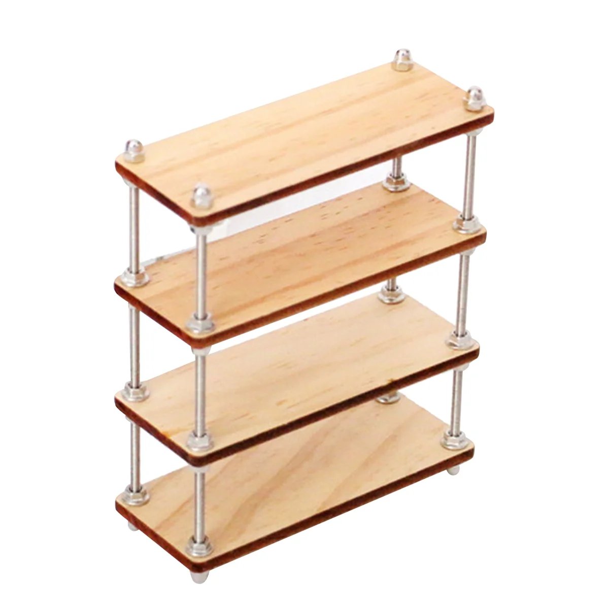 

1/12 Scale Miniature Multi Layer Storage Rack Bookshelf for Barbies Blyth Furniture Accessories A