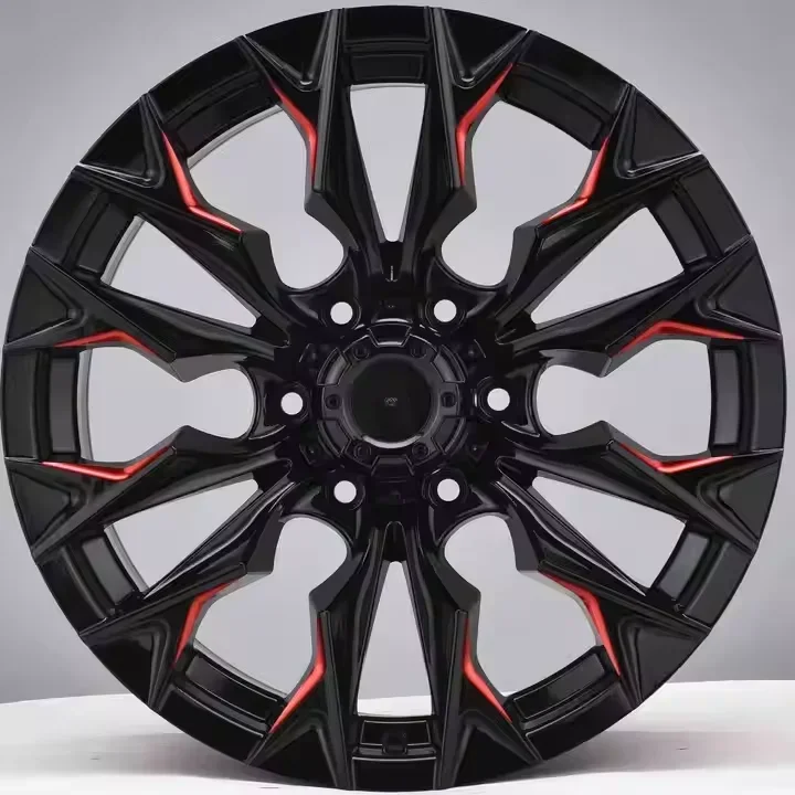 PinJia Unique design Alloy Wheel 6 Hole 6 x 139.7 Passenger Car Wheels Rim 16 17 18 19 20 for Off Road Wheel sport Rims