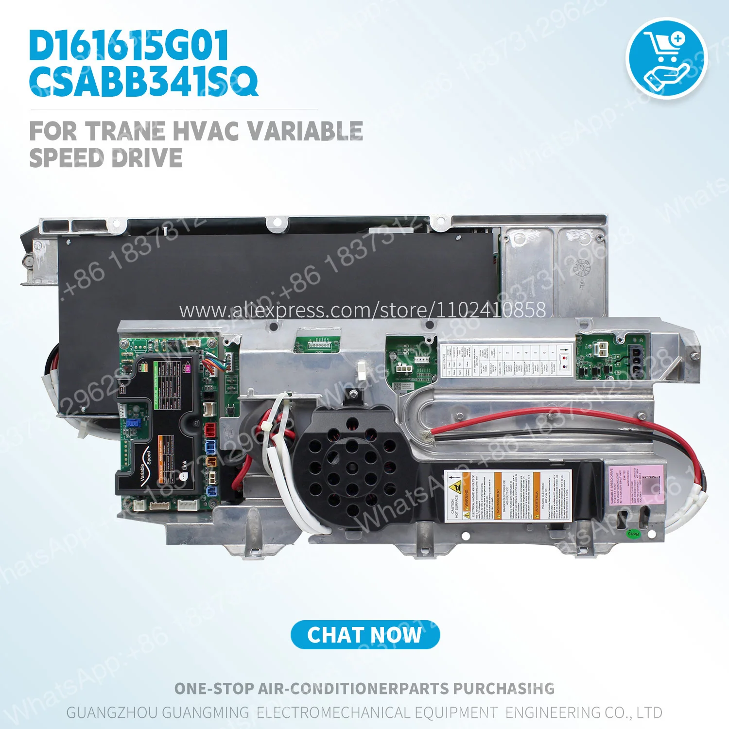 Variador de Velocidad para HVAC Trane D161615G01 CSABB341SQ, Monofásico, Refrigerante Líquido, para Uso Doméstico en Norteamérica