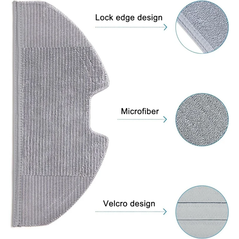 17 szt. Dla Eufy X8 Pro Serie X8 spy odkurzacz Robot zapasowy filtr szczotki bocznej ścierka do mopa woreczek pyłowy