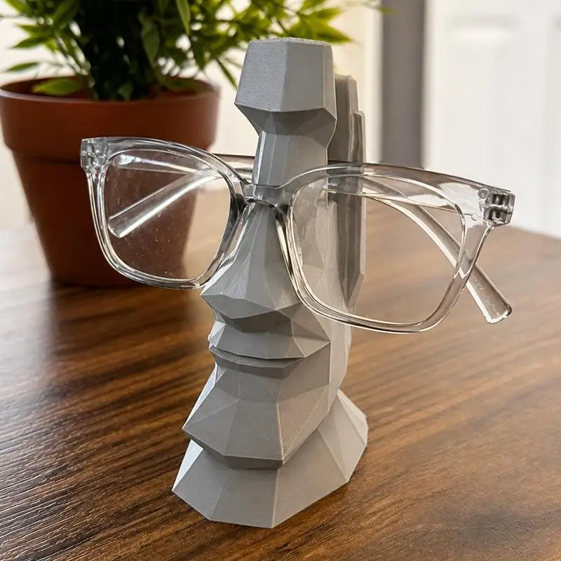 Creative Eyeglass Holder Unique Fun Design Desktop Organizer Anti-scratch for Office Home Desk Glasses Storage