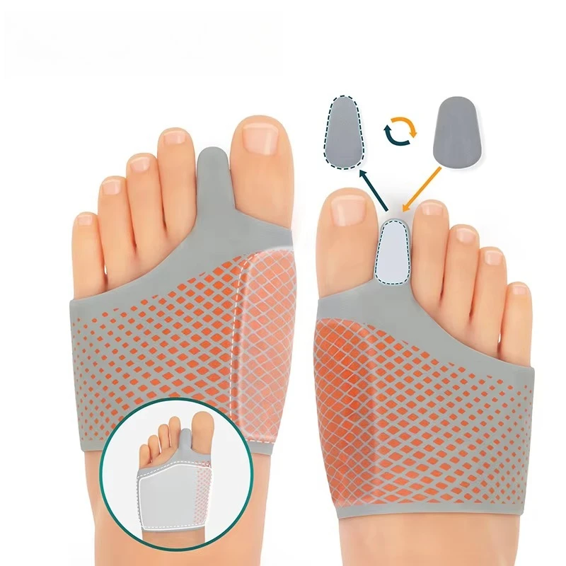 

Tech Love Hallux Equipment Bunion Corrector Gel Toe Separator Relief Sleeve Pads Brace Cushions for Exercise Rehabilitation
