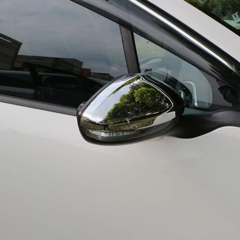

For Peugeot 2008 208 GTI 2014 - 2018 Car ABS Chrome Rearview Mirror cover Sticker Accessories