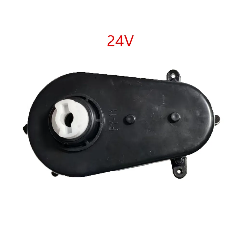 FY-11 24V390 vehículo eléctrico para niños dirección Motor caja de cambios coche de juguete dirección Motor accesorios de Control remoto