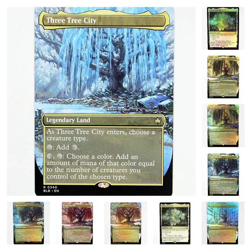 BLB Three Tree City TCG Magisches Proxy-Kartenspiel Hochwertige Proxy-Spielkarten Sammeln Brettspiel Sammelkarten Proxy