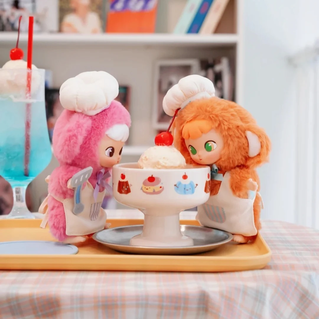 

Cimmy Party Invitation Series Plush Blind Box Vinyl Face Plush Doll Mystery Box Cartoon Collectible Model Ornaments Pendant Toys