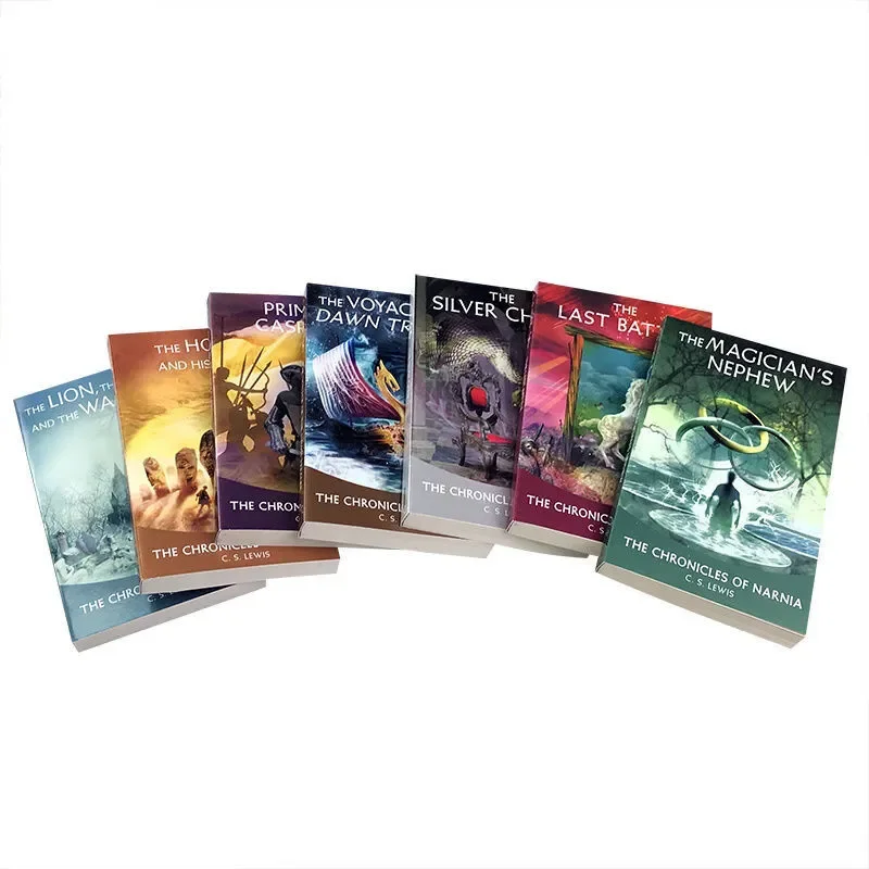 7 Books The Original English Version of The Narnia Chronicles 8 Years Old and Above, English Extracurricular Reading Books