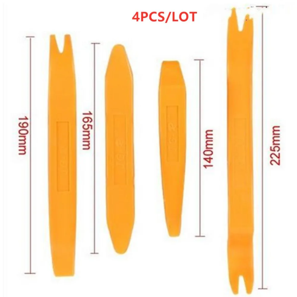 1set 12pcs Car Radio Door Clip Panel Trim Dash Keys Audio Removal Pry Tool Kit Plastic Remove Key Extractor For Car Bmw