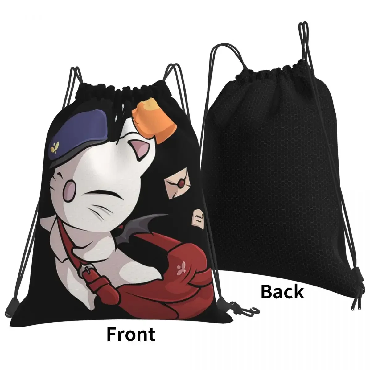 Delivery Moogle Backpacks Multi-function Portable Drawstring Bags Drawstring Bundle Pocket Sports Bag BookBag For Man Woman