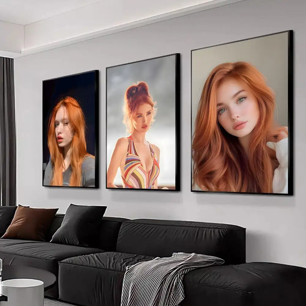 Angelina Michelle Colored Inkjet Paints Decorative Wall Home Party Decoration Festival Gifts Synthetic Canvas No frame