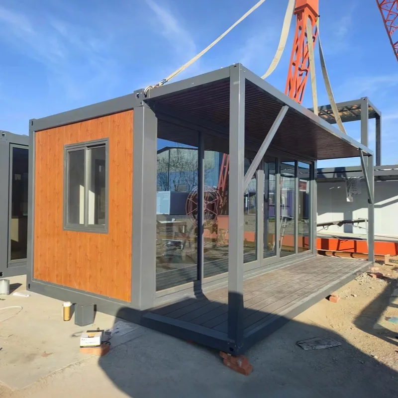 أفضل مبيعات غرفة حاوية متنقلة مرونة متنقلة قابلة للطي غرفة حاوية منزلية مستودع غرفة أنشطة حاوية فولاذية خفيفة #2